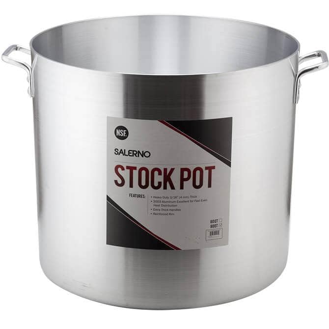 100-Quart Aluminum Stock Pot U8445