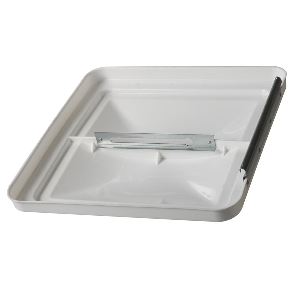 14 Inch White Impact-Resistant RV Roof Vent Lid Cover J291