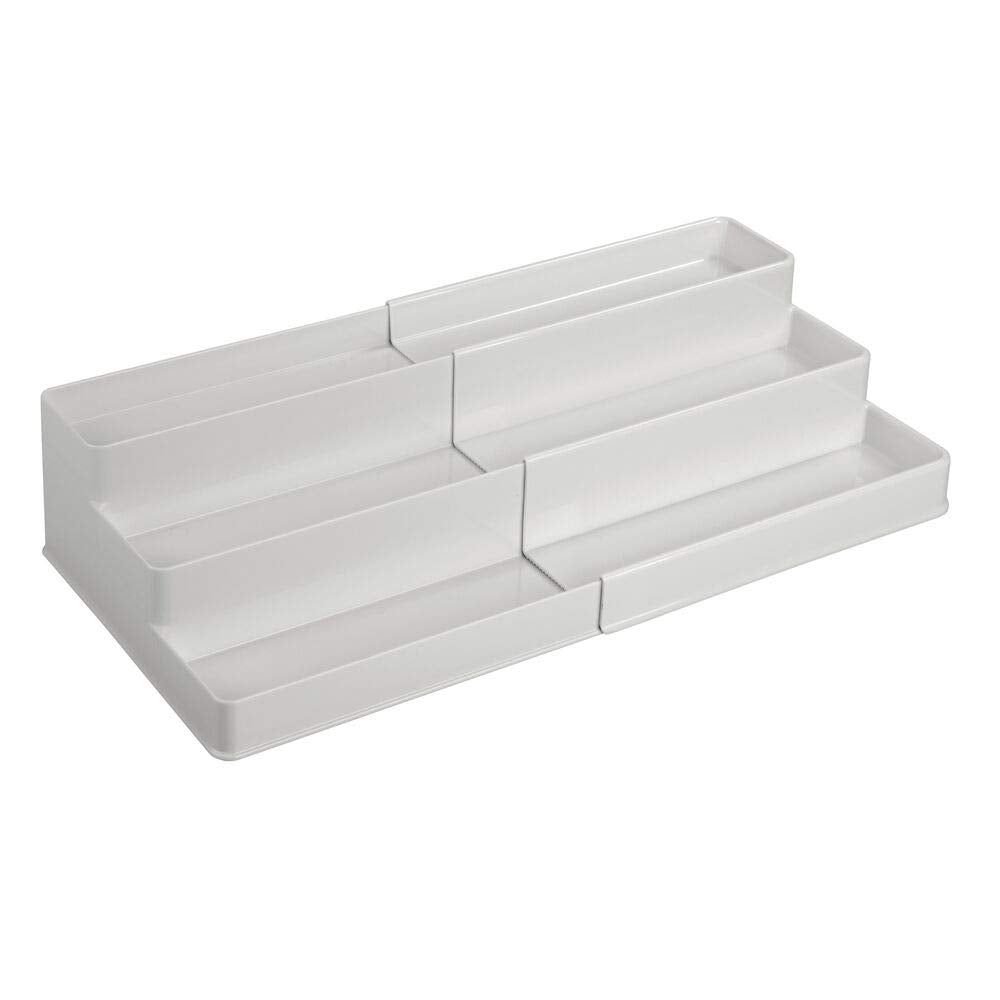 Plastic Expandable 3-Tier Shelf Rack Organizer W59080