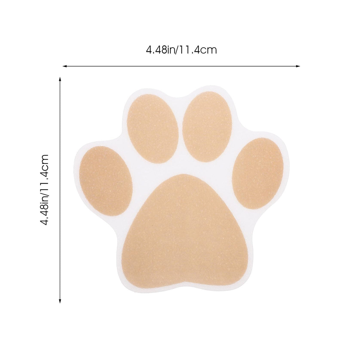 PEVA Anti Slip Bathtub Stickers with Dog Paw Patterns S3348