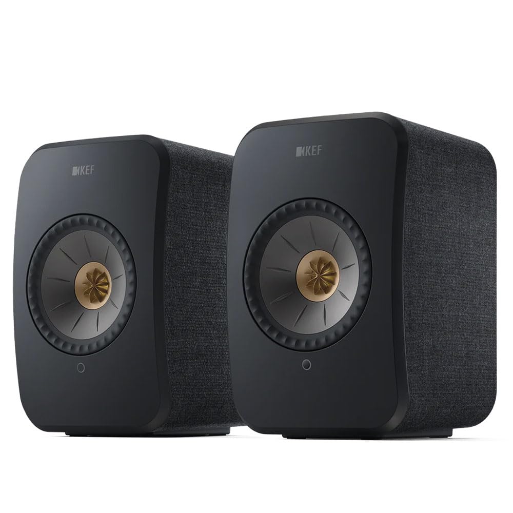 Carbon Black Wireless Bookshelf Speakers M139