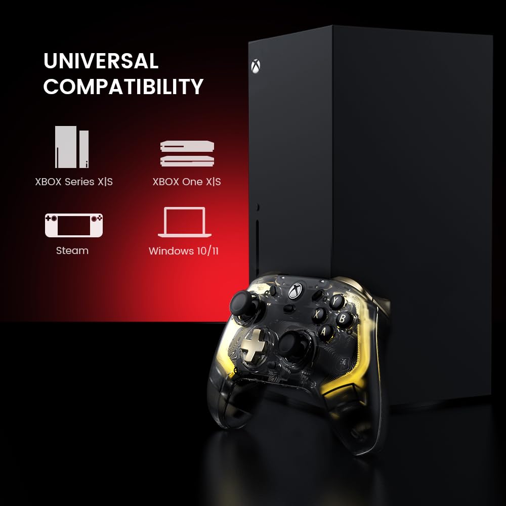 Wired Controller with RGB Lighting and Hall Effect Joystick Q39797