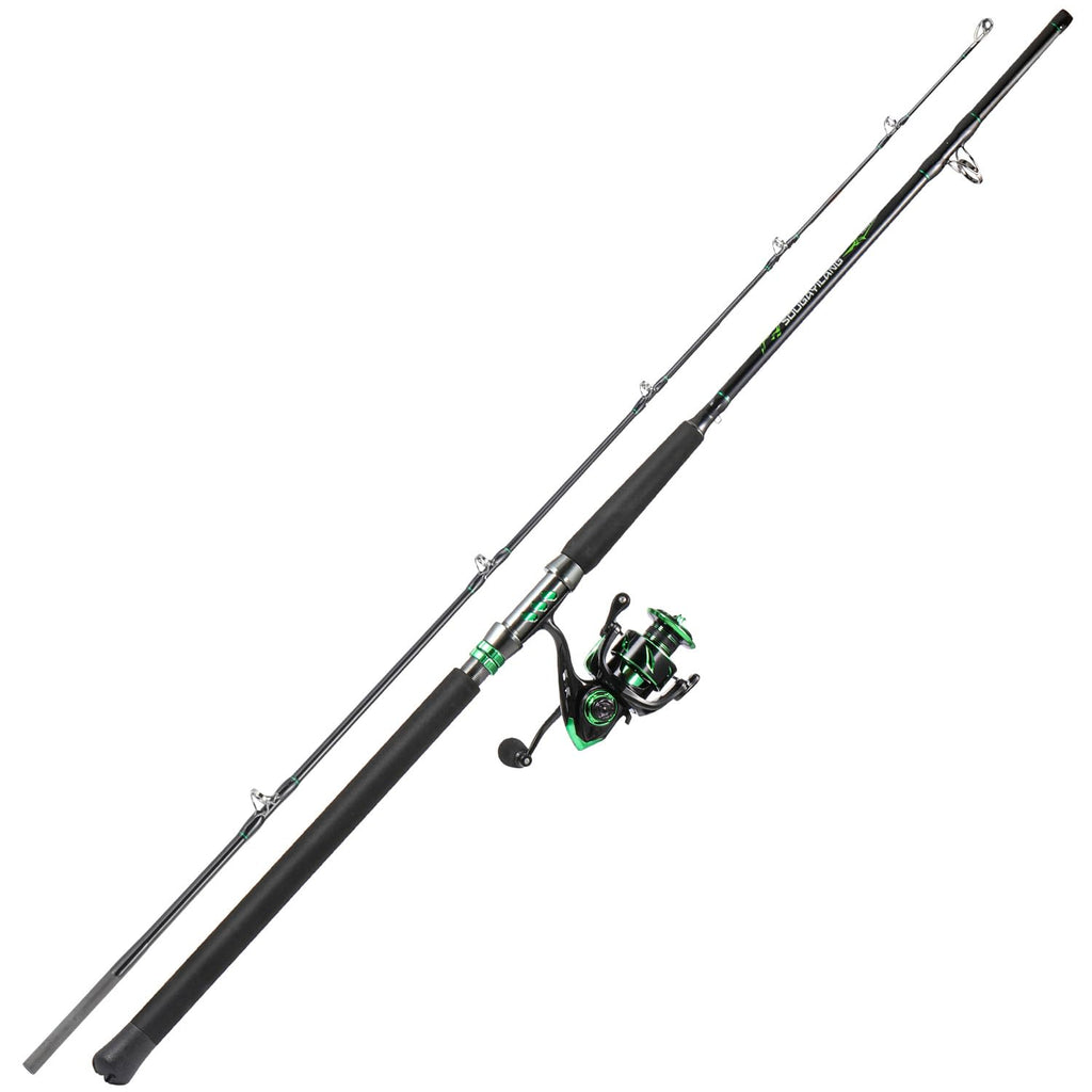 7ft MH 2-Piece Spinning Rod and 4000 Reel K73097