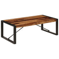Brown Solid Sheesham Wood Coffee Table Y985052