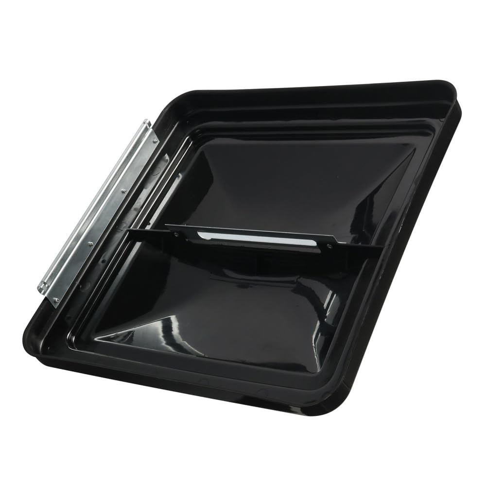 14 Inch White Impact-Resistant RV Roof Vent Lid Cover J291