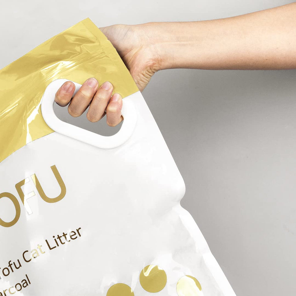Tofu Cat Litter Low Dust Clumping Odor Control 10 LBS Q38886