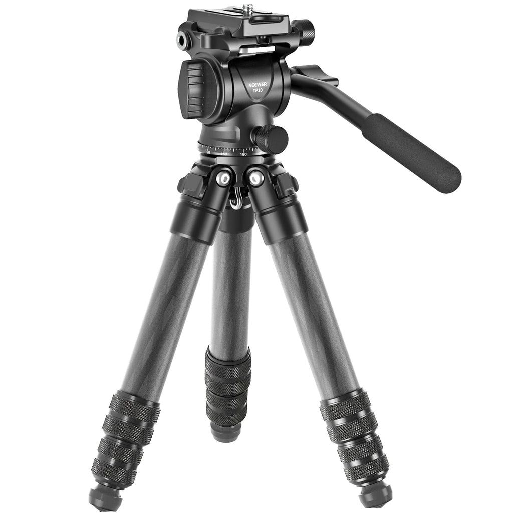 Carbon Fiber Desktop Mini Tripod with Video Fluid Head P85124