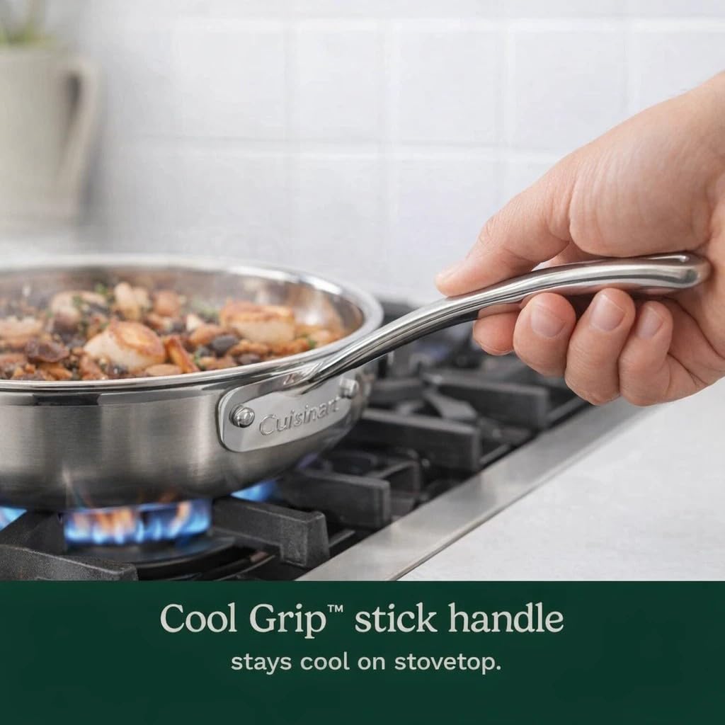 Stainless Steel 12 pc Induction Compatible Cookware Set Y96029