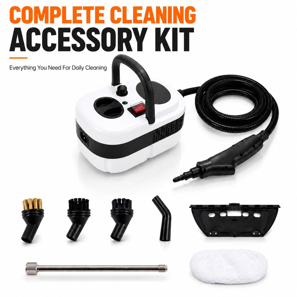 Handheld Steam Cleaner with 10-Piece Accessory Kit A275509