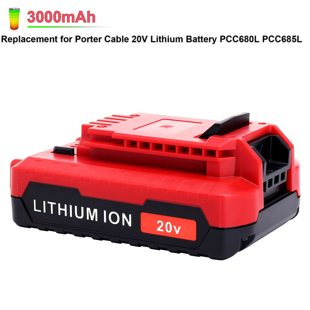 2 Pack 20V Max 3.0Ah Lithium Battery T545