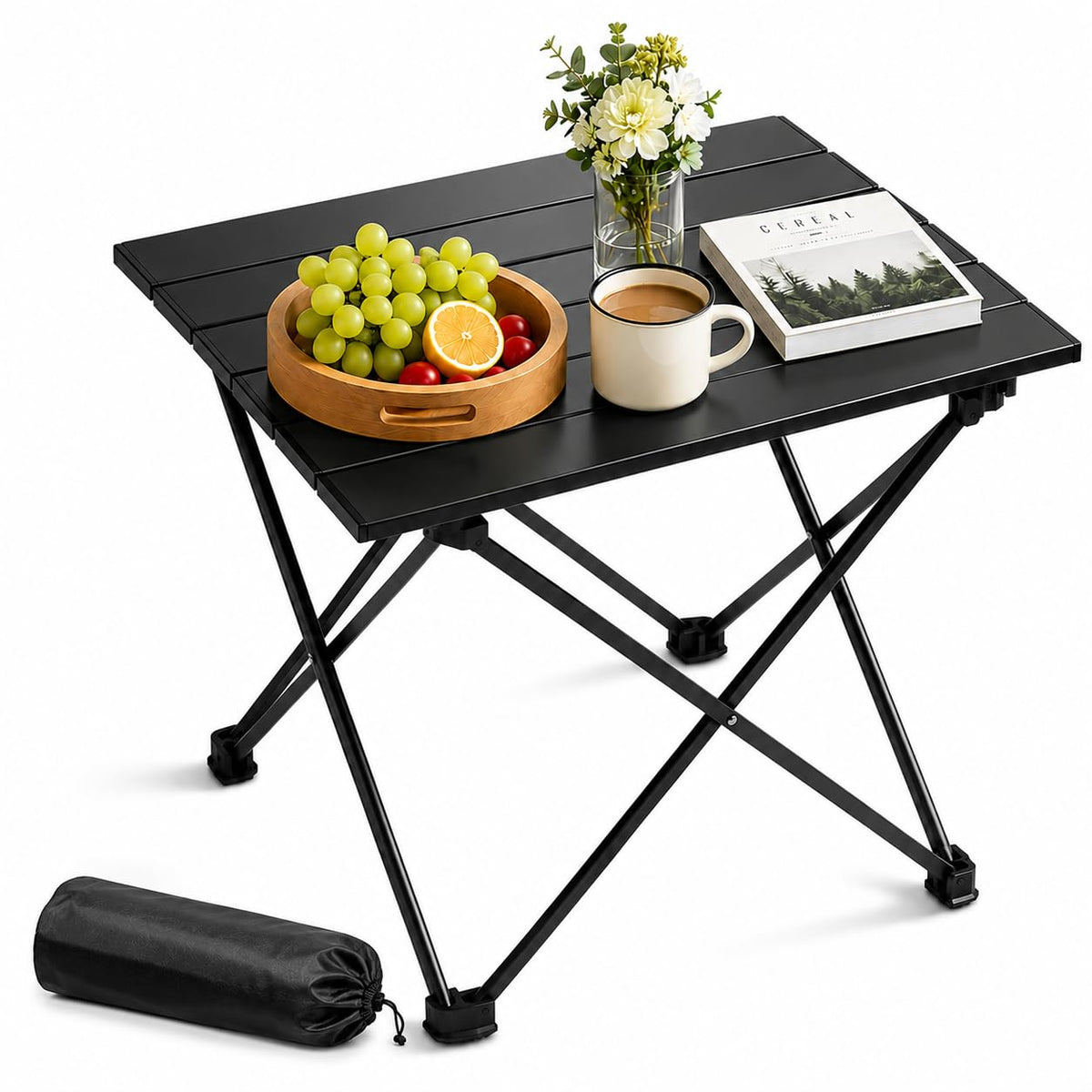 Folding Ultralight Aluminum Camping Table Y91383