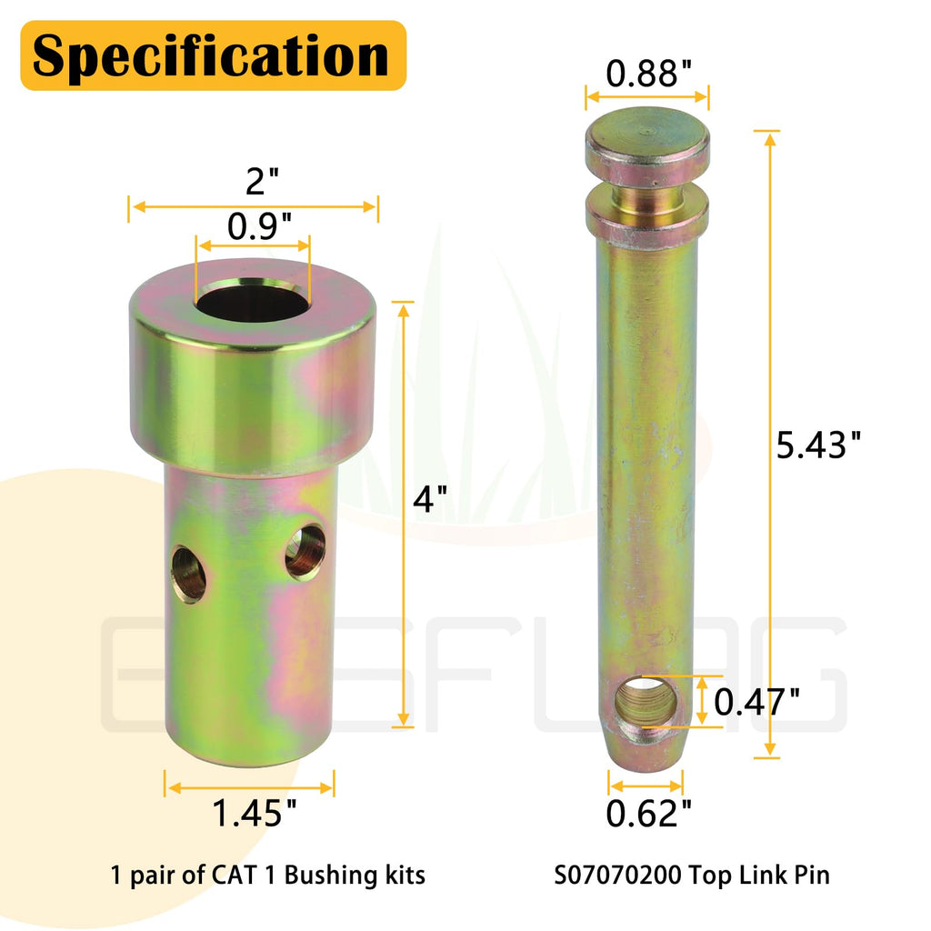 Cat 1 Quick Hitch Adapter J64953