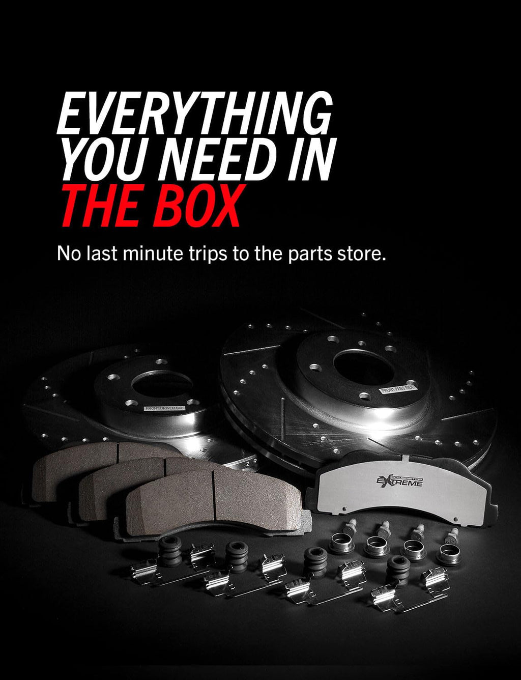 Brake Pad & Rotor Kit H249