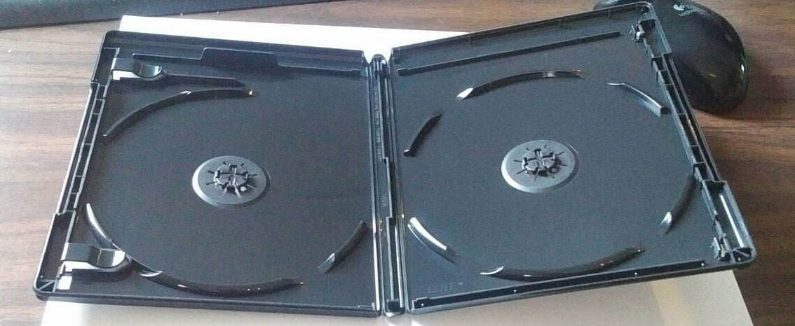 60 PK 4K Ultra HD Black Blu-ray Replace Case Holder B131658