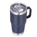 20 oz Stainless Steel Insulated Tumbler with Handle Lid and Straw R174904