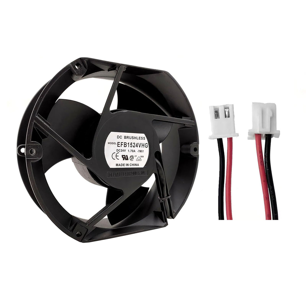 High Speed 172mm x 150mm x 51mm 24V Cooling Fan C4014