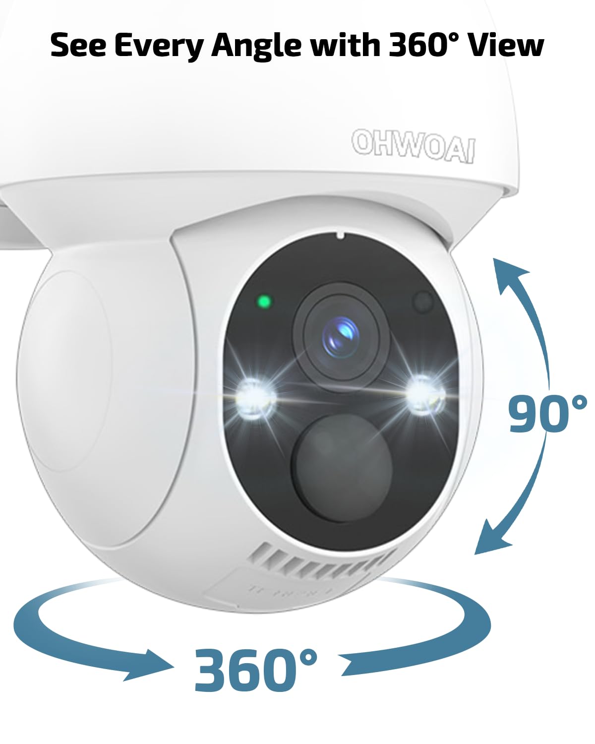 Solar Powered Wireless Security Camera System Z942