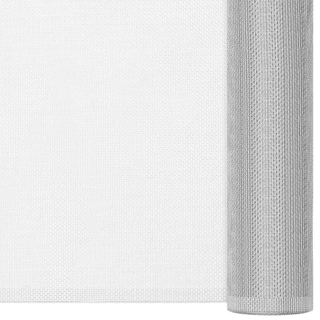 Aluminum Mesh Roll 44.1" x 393.7" Silver S520172
