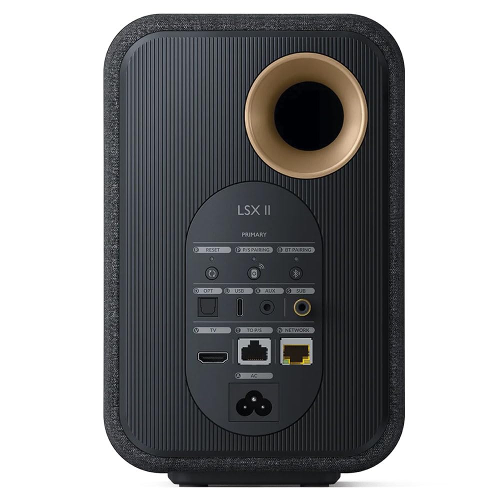 Carbon Black Wireless Bookshelf Speakers M139