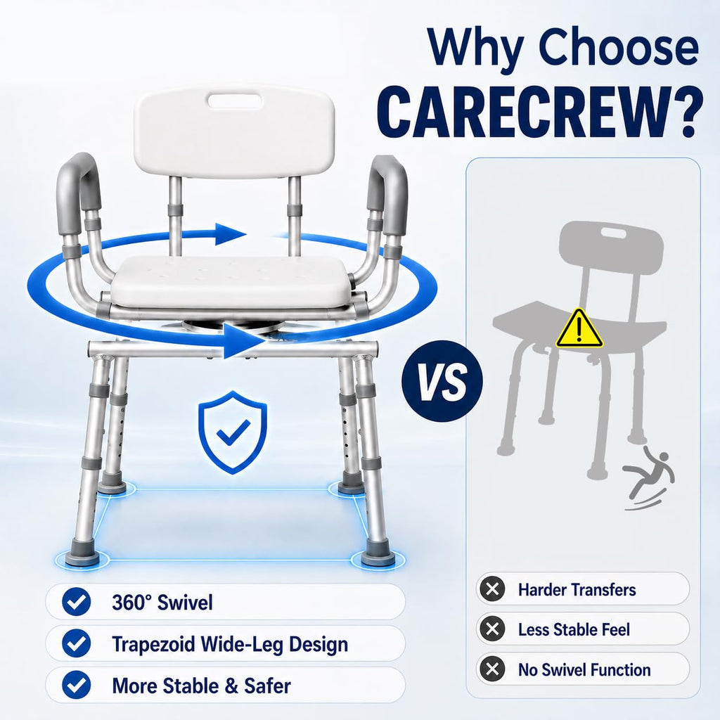 Adjustable Swivel Shower Chair L743050