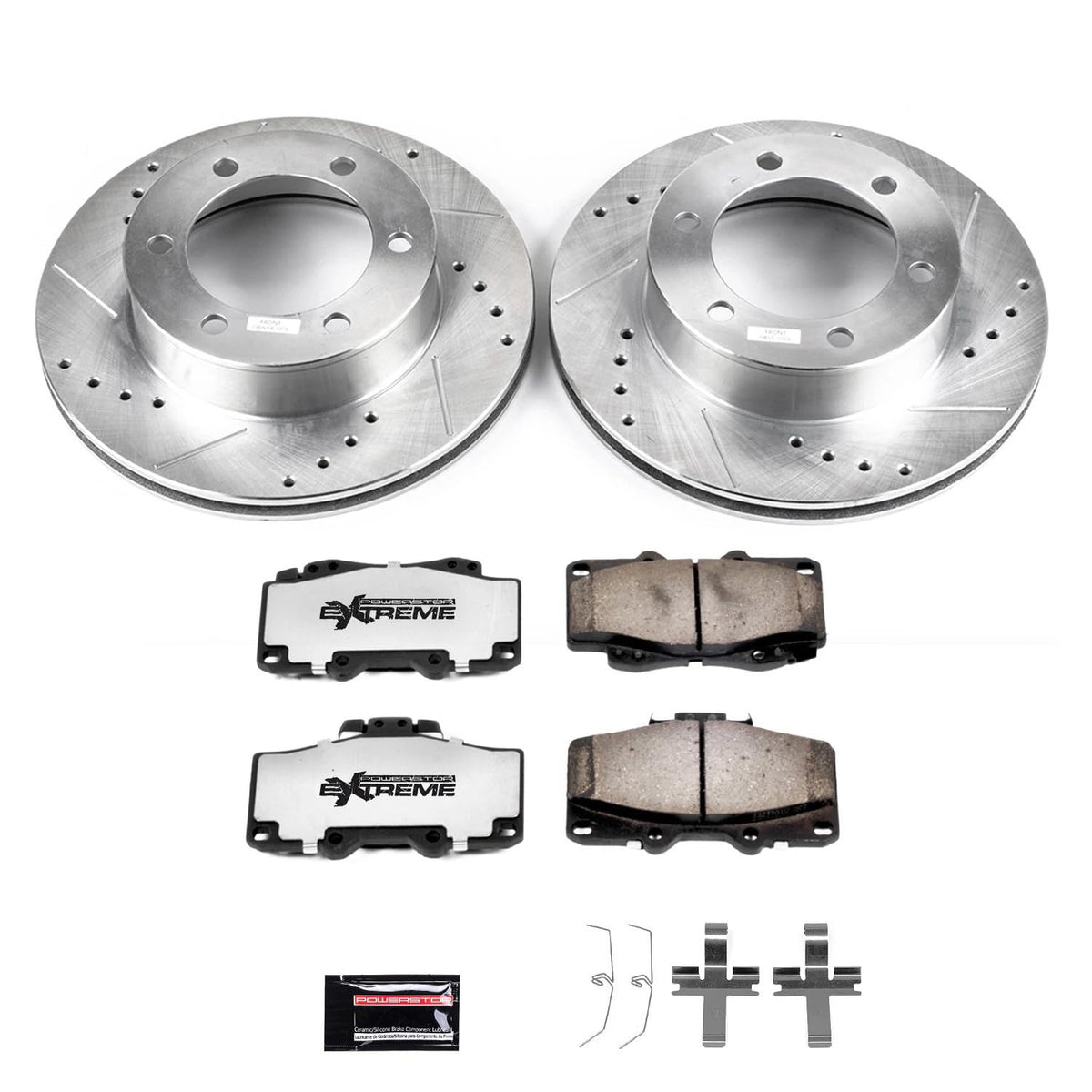 Front Brake Pad & Rotor Kit R673