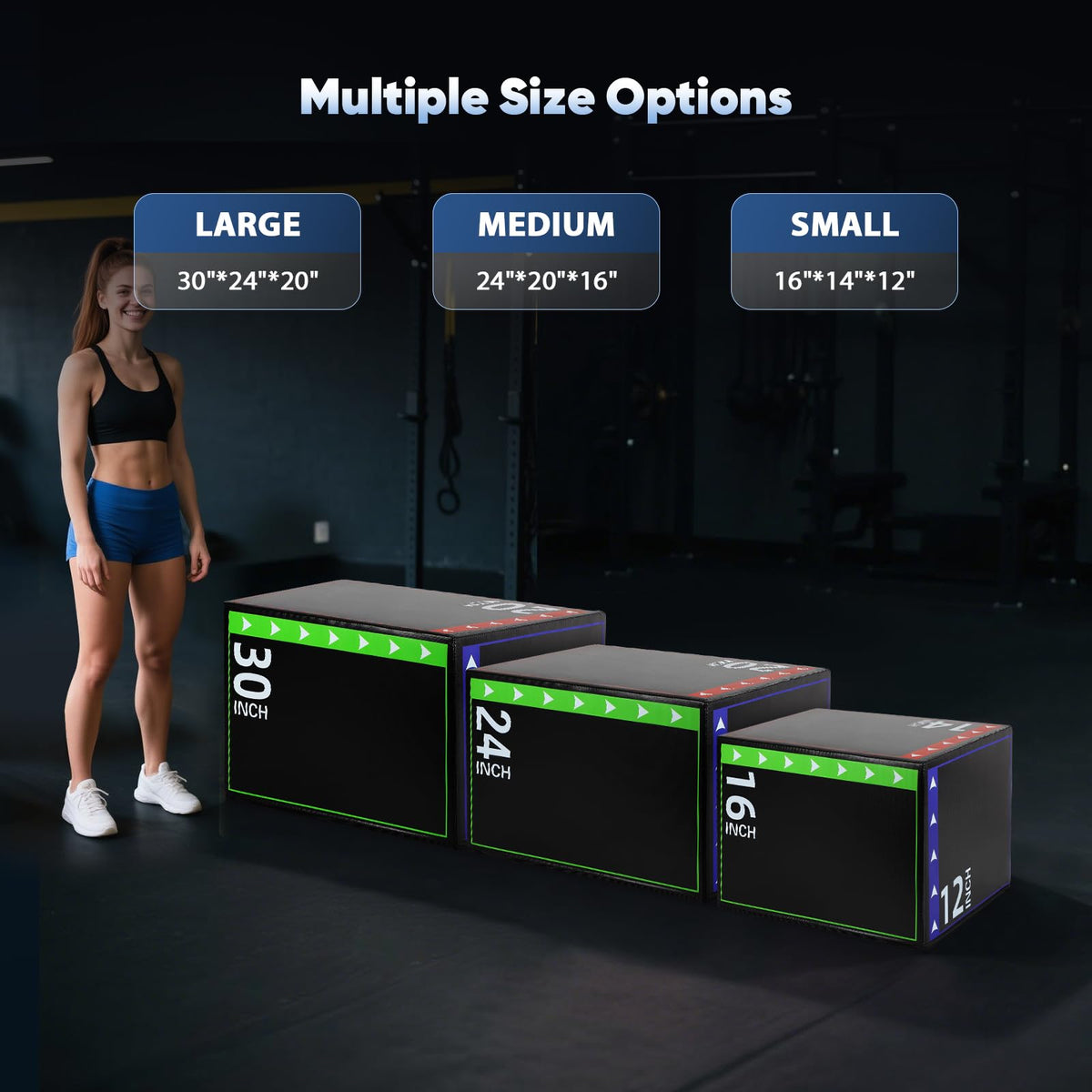 3 in 1 Plyometric Jump Box P219235