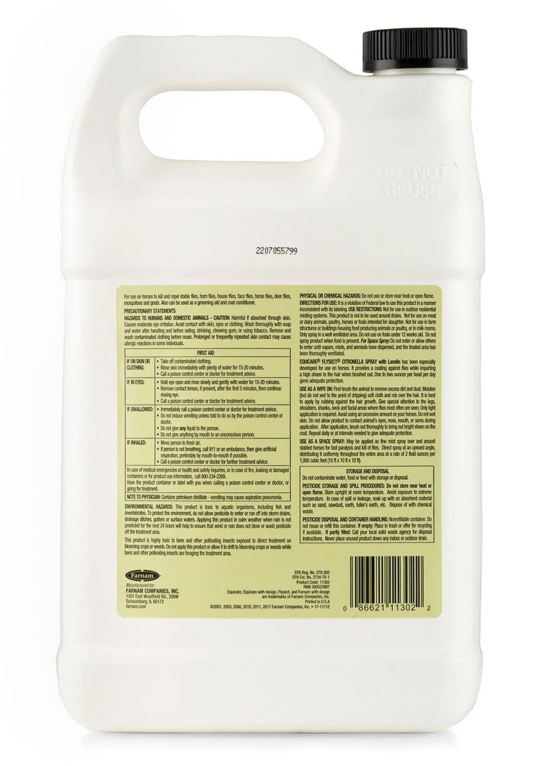 Citronella Spray 1 Gallon Refill F28563