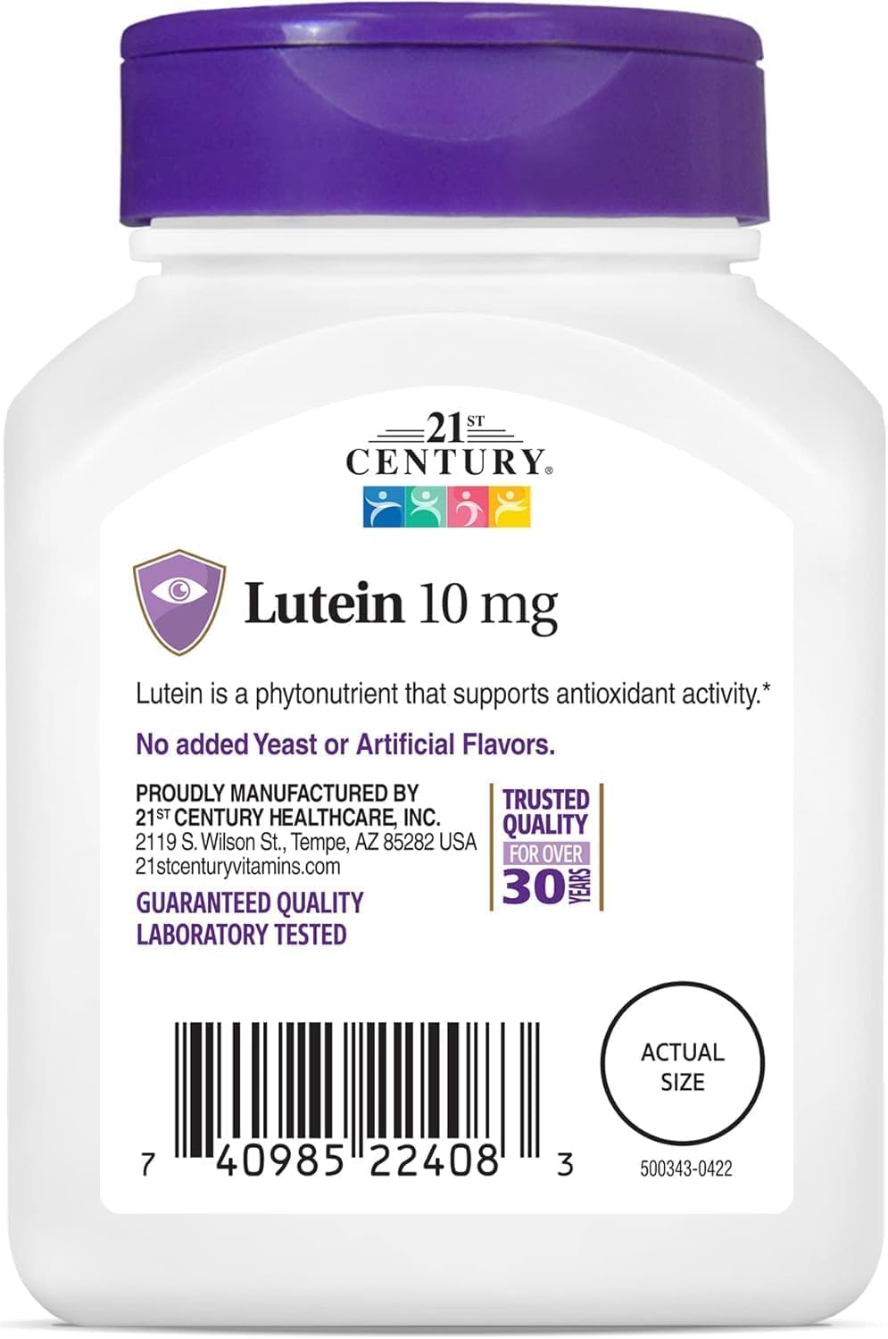 Lutein 10mg Tablets 60 Count H803399