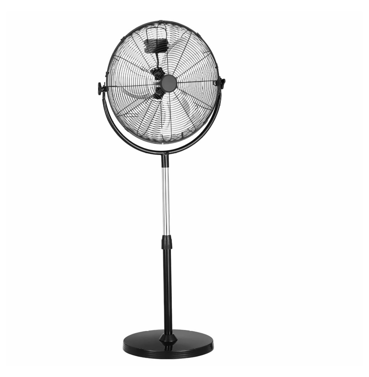 20 Inch 3 Speed Adjustable Height Pedestal Fan C5554
