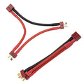 12AWG T Plug Serial Series Connector & Parallel Y-Harness Adapter Silicone Wire G236