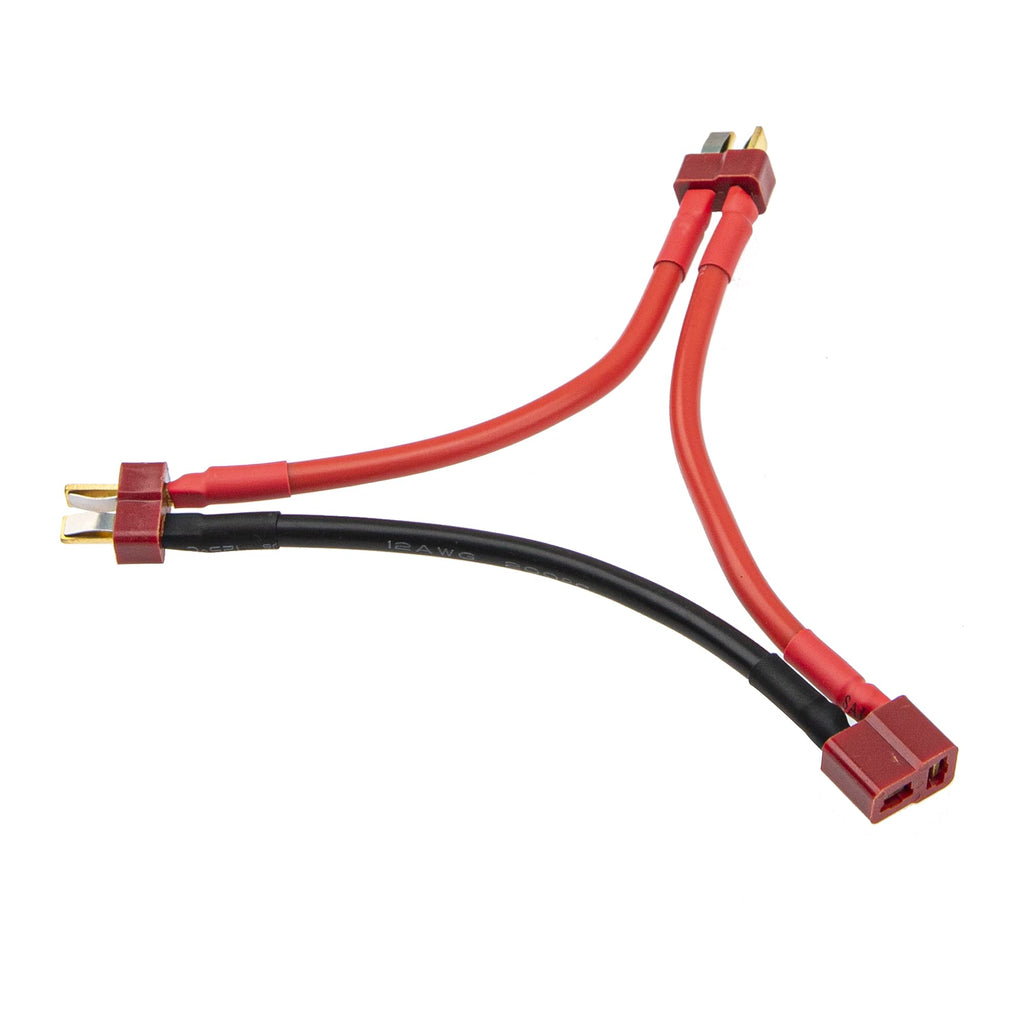 12AWG T Plug Serial Series Connector & Parallel Y-Harness Adapter Silicone Wire G236