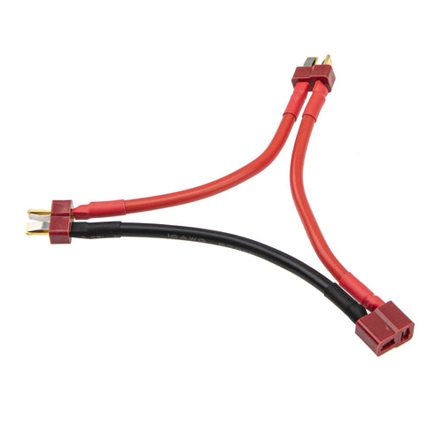 12AWG T Plug Serial Series Connector & Parallel Y-Harness Adapter Silicone Wire G236