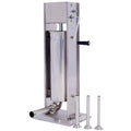 Stainless Steel Dual Speed 15lb/7L Sausage Stuffer with 4 Nozzles S86387