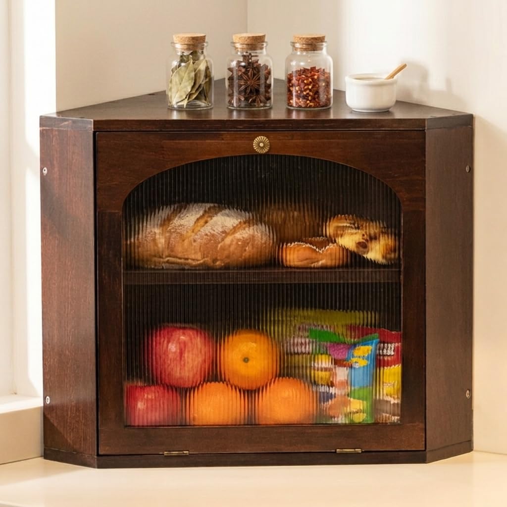 Wood Bread Box N4381