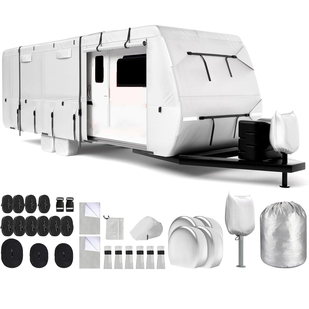 14-16ft Travel Trailer RV Cover I19415