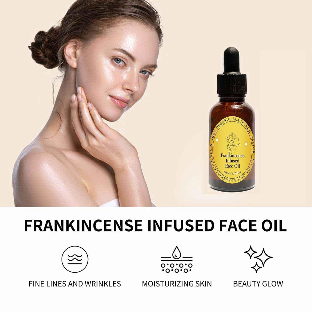 Frankincense Resin Oil Facial Serum 3PC P439