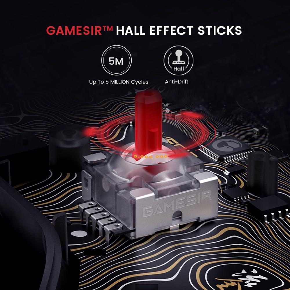 Wired Controller with RGB Lighting and Hall Effect Joystick Q39797