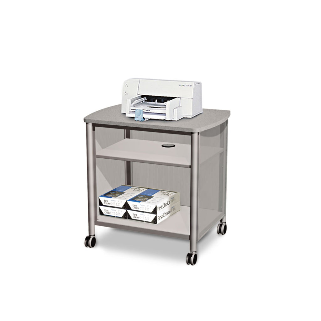 Mobile Print Stand with Swivel Wheels H1064
