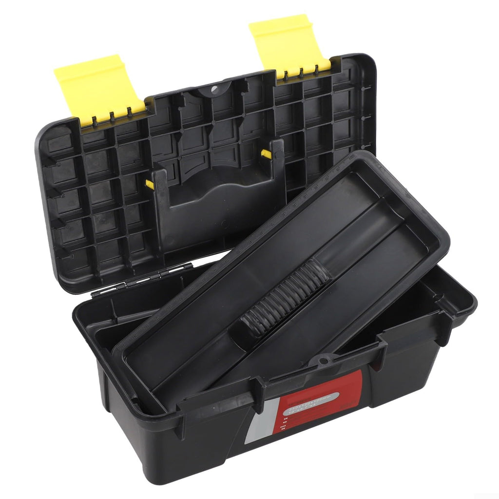 10 Inch Plastic Toolbox with 2-Layer Organization D620