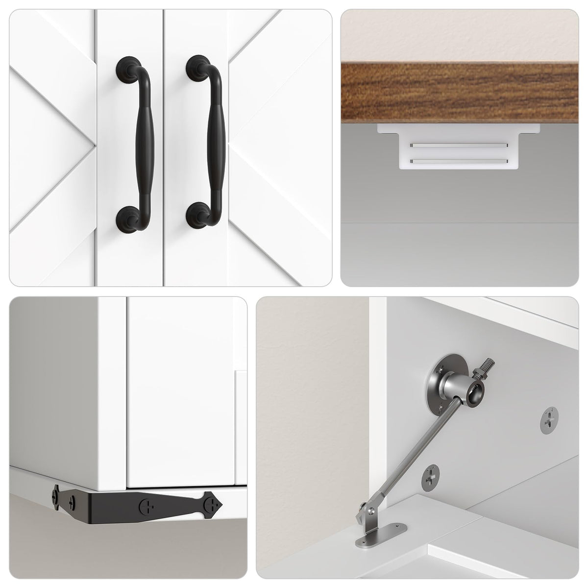 Wall Mounted Cabinet with Adjustable Shelf E436