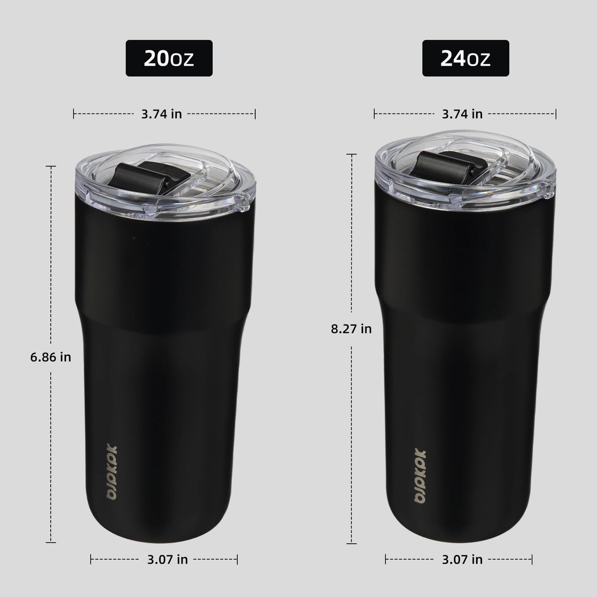 20oz Spill Proof Insulated Stainless Steel Tumbler R349