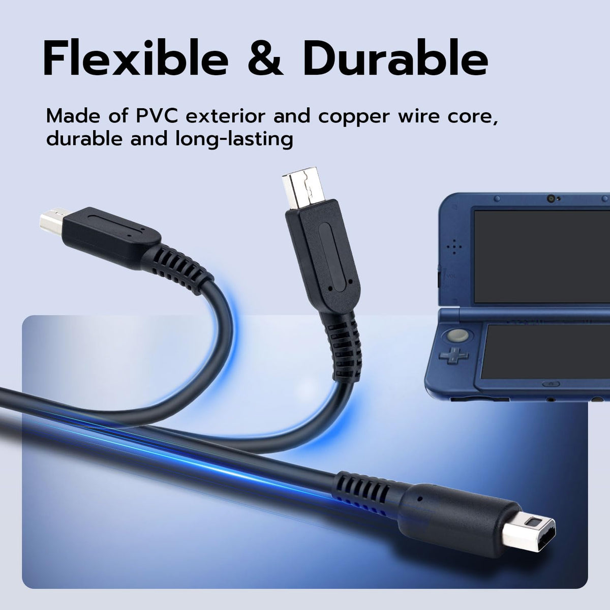 USB-C to 3DS Charger Cord Black J563931
