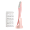 Rechargeable Facial Hair Razor with LED Light, 3 Speeds U1275