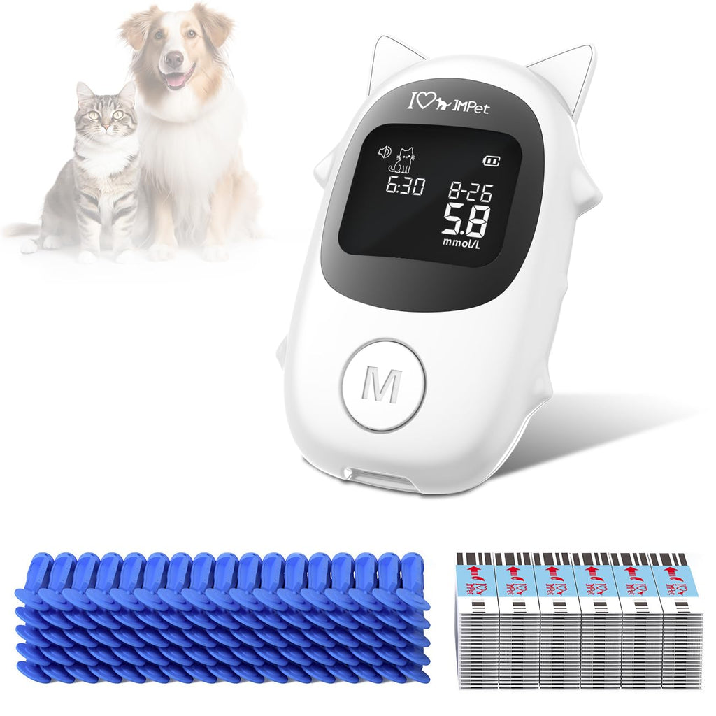Glucose Monitoring Kit for Dogs & Cats with 100 Strips X75523