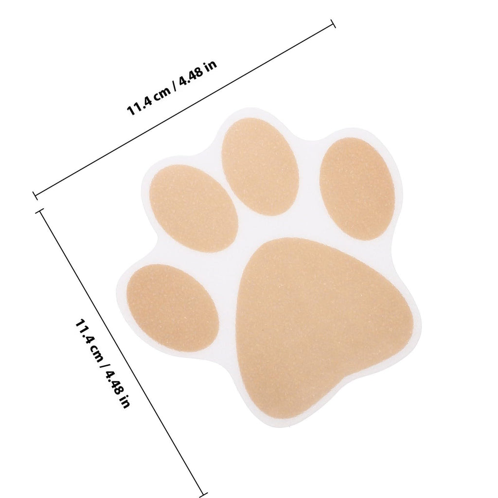 PEVA Anti Slip Bathtub Stickers with Dog Paw Patterns S3348