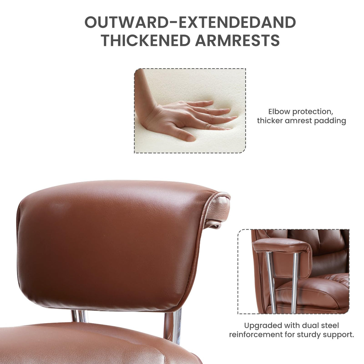 Big and Tall Executive Chair with Foot Rest M415