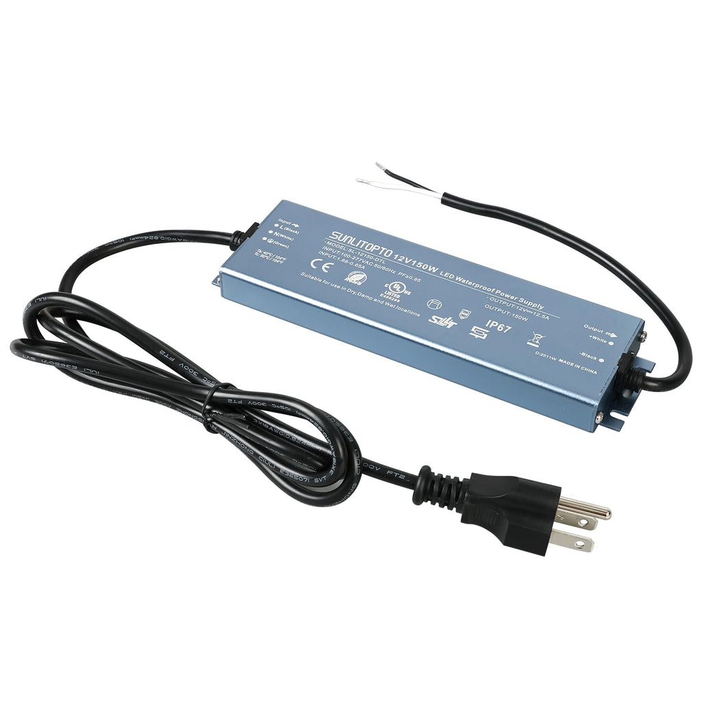 200W IP67 Waterproof 12V LED Power Supply F2385