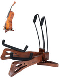 Walnut Cello Stand with Bow Holder U734989