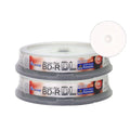 20-disc 50gb 6X Bd-r Dl White Inkjet Hub Printable Blank Disc U643