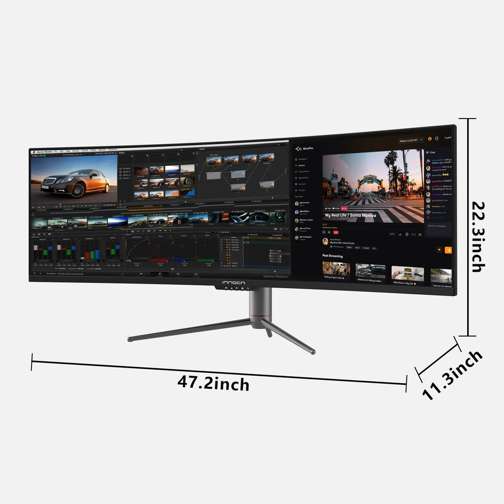49" Curved Ultrawide 144Hz Monitor I34522
